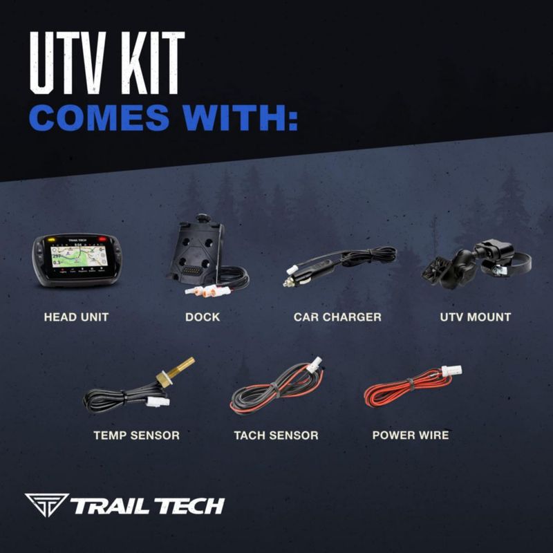 Kit GPS Voyager Pro para UTV con Bluetooth – Trail Tech