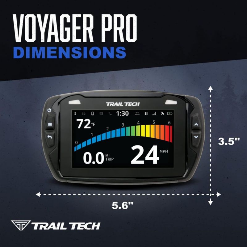 Kit GPS Voyager Pro para UTV con Bluetooth – Trail Tech