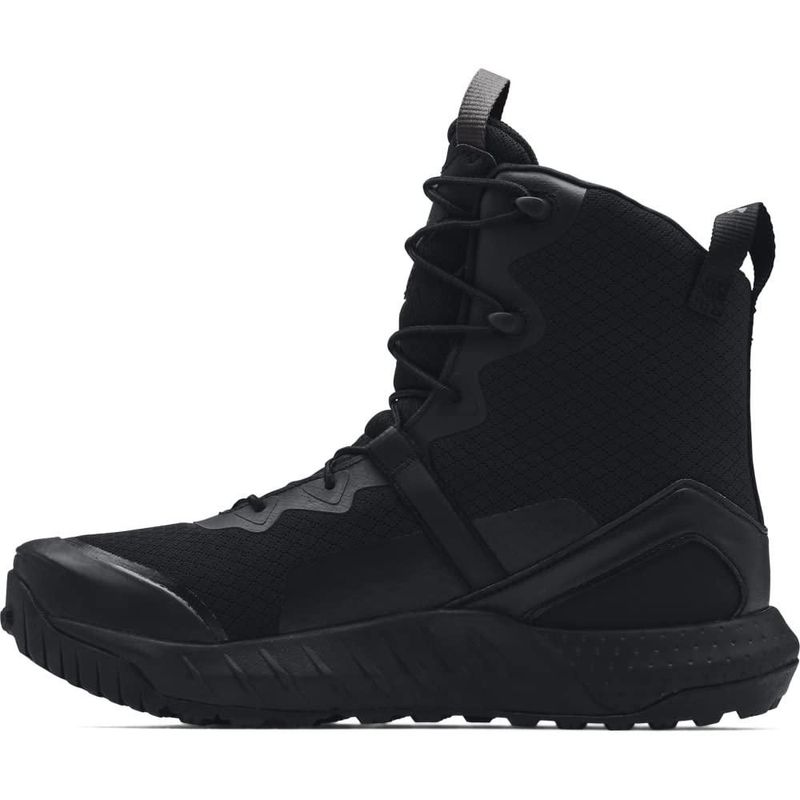 Bota táctica Under Armour para hombre Micro G Valsetz negro/gris Jet talla 9.5 W