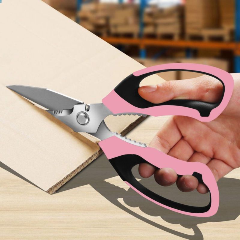 Tijeras BoFuYuan 20 cm Rosa de Alta Resistencia Multiuso