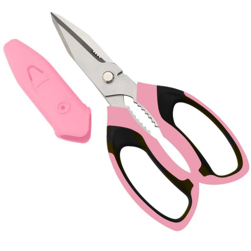Tijeras BoFuYuan 20 cm Rosa de Alta Resistencia Multiuso