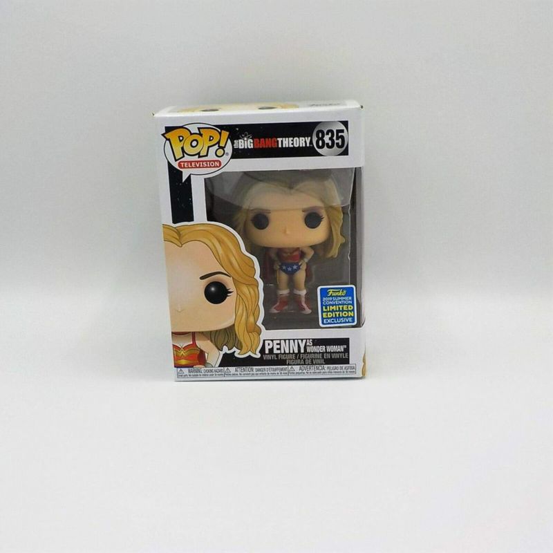 Figura Funko Pop Big Bang Theory 835 Penny como Wonder Woman
