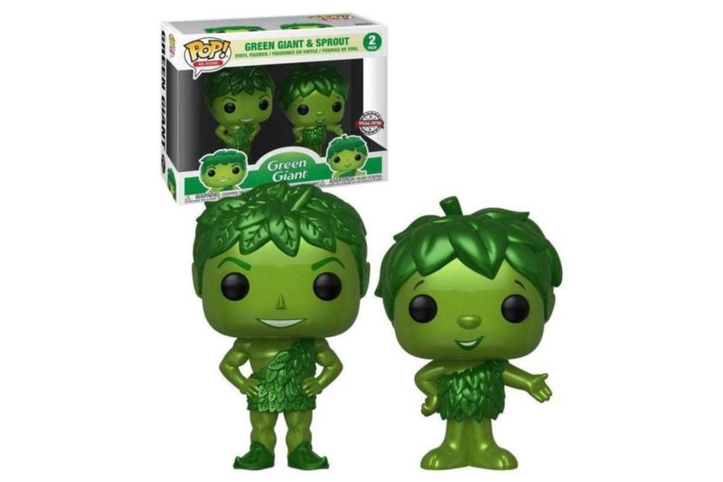 Figurita POP Green Giant y Sprout – Pack de 2 [Metálico]