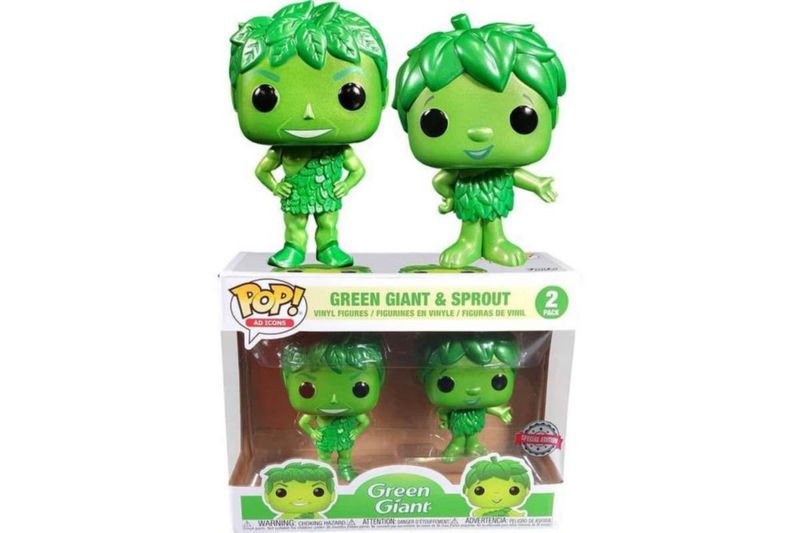Figurita POP Green Giant y Sprout – Pack de 2 [Metálico]