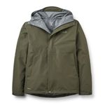 Abrigo Rab Downpour Impermeable XL Army para hombre