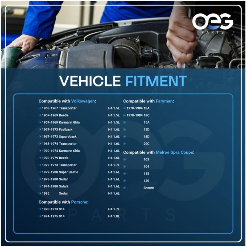 Arrancador Parts Player para VW Beetle / Porsche 914 08 kW 12 V