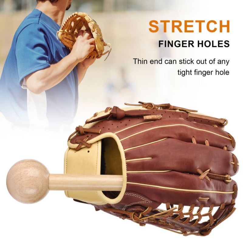 Kit de Martillo TeeLiy para Béisbol y Softbol – Mallete de 30 cm y Cuerdas de Cuero