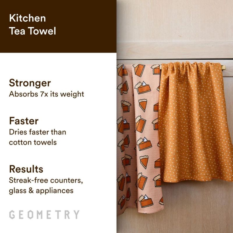 Toalla GEOMETRY 46 cm x 76 cm Spotty Pumpkin (1 pieza)
