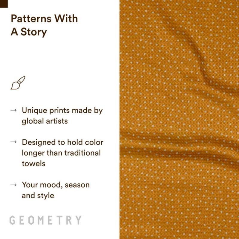 Toalla GEOMETRY 46 cm x 76 cm Spotty Pumpkin (1 pieza)