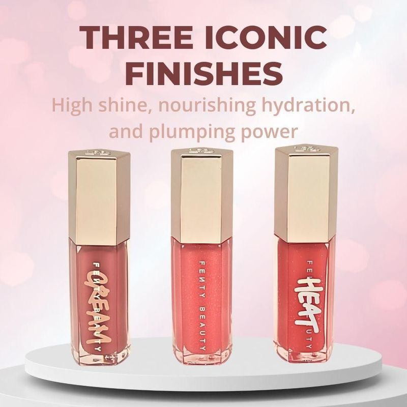 Trío Navideño Gloss Bomb de FENTY BEAUTY