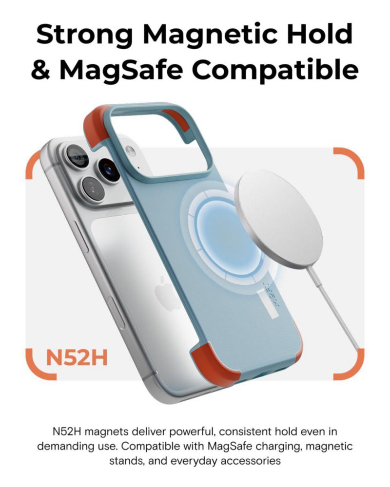 Funda MOFT para iPhone 17 Pro Max de 075 mm en cuero vegano