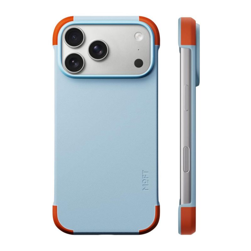 Funda MOFT para iPhone 17 Pro Max de 075 mm en cuero vegano