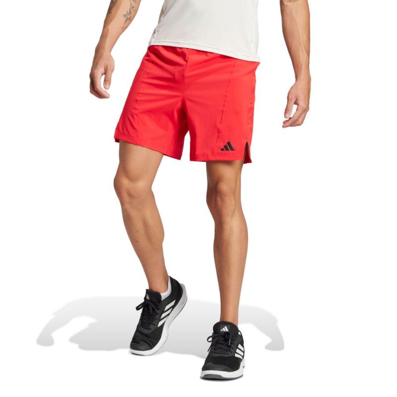 Shorts adidas talla pequeña 18 cm Ruby puro para entrenamiento