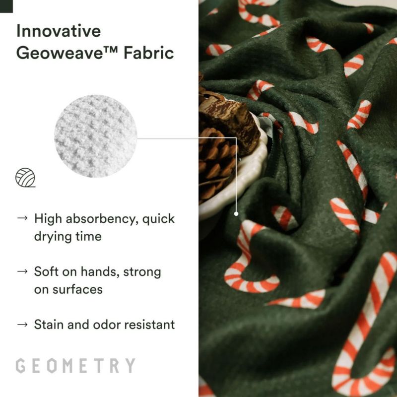 Toalla GEOMETRY 46 cm Microfibra de Secado Rápido con Diseño de Pino - 1 unidad