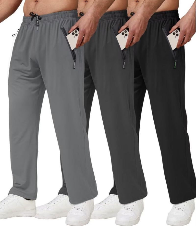 PANTALONES lomsoe pack de 3 bolsillos con cremallera ligeros