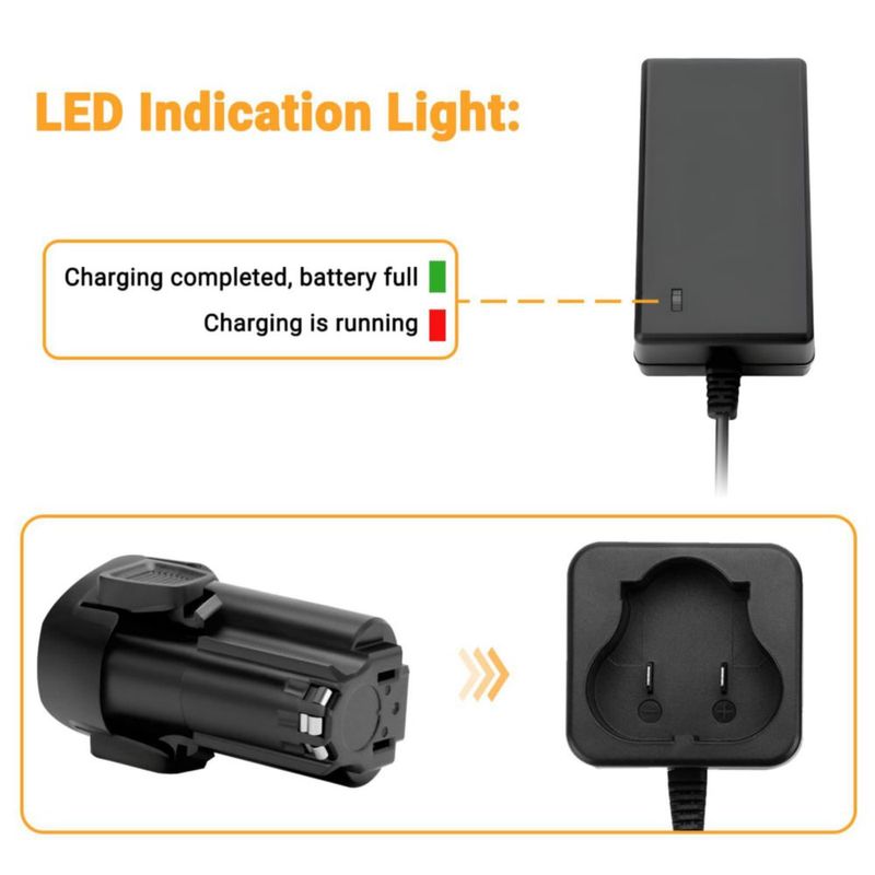 Cargador de Baterías Shentec 12V 1-1.5A 100-240V