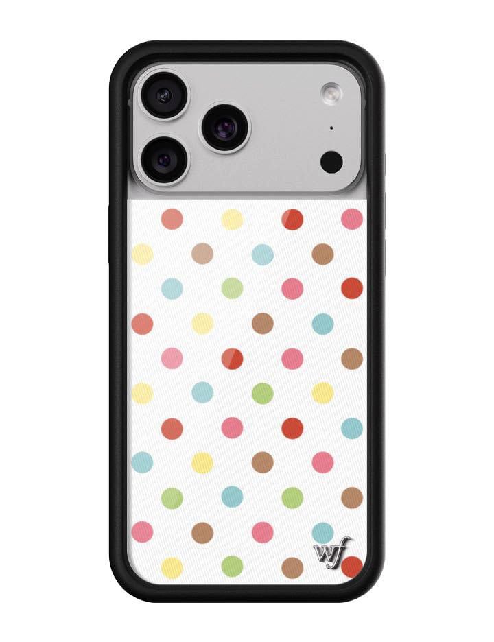 Funda Wildflower para iPhone 17/18 Pro Max con Lunares