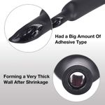Tubos termorretráctiles XHF 39 mm 3:1 12 m negro
