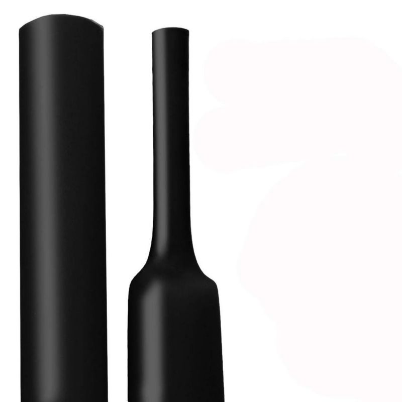 Tubos termorretráctiles XHF 39 mm 3:1 12 m negro