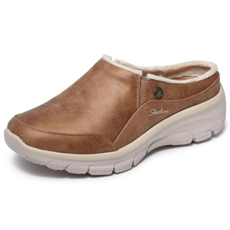 Mule Skechers Easy Going - Latte 2 (color TAN) talla 8.5M para mujer
