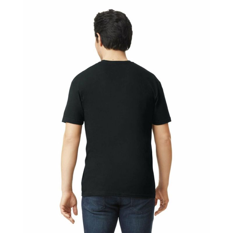 Camiseta Gildan G64000CVC Pack de 4 Mediana Negra