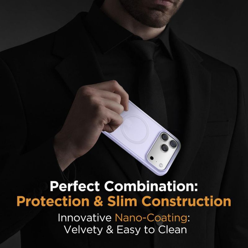 Funda Magnética Miracase para iPhone 18 Pro Max en púrpura claro