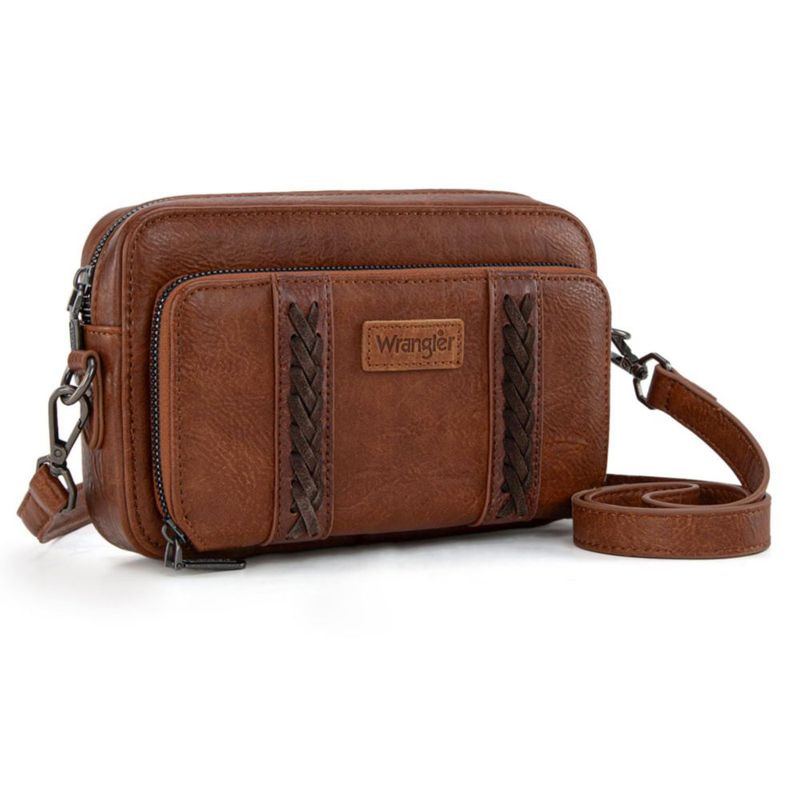 Bolso bandolera Montana West 20 cm de cuero vegano