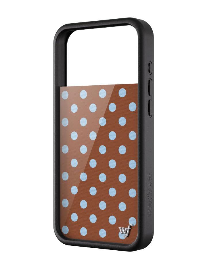 Funda Wildflower para iPhone 17/18 Pro Max Marrón/Azul