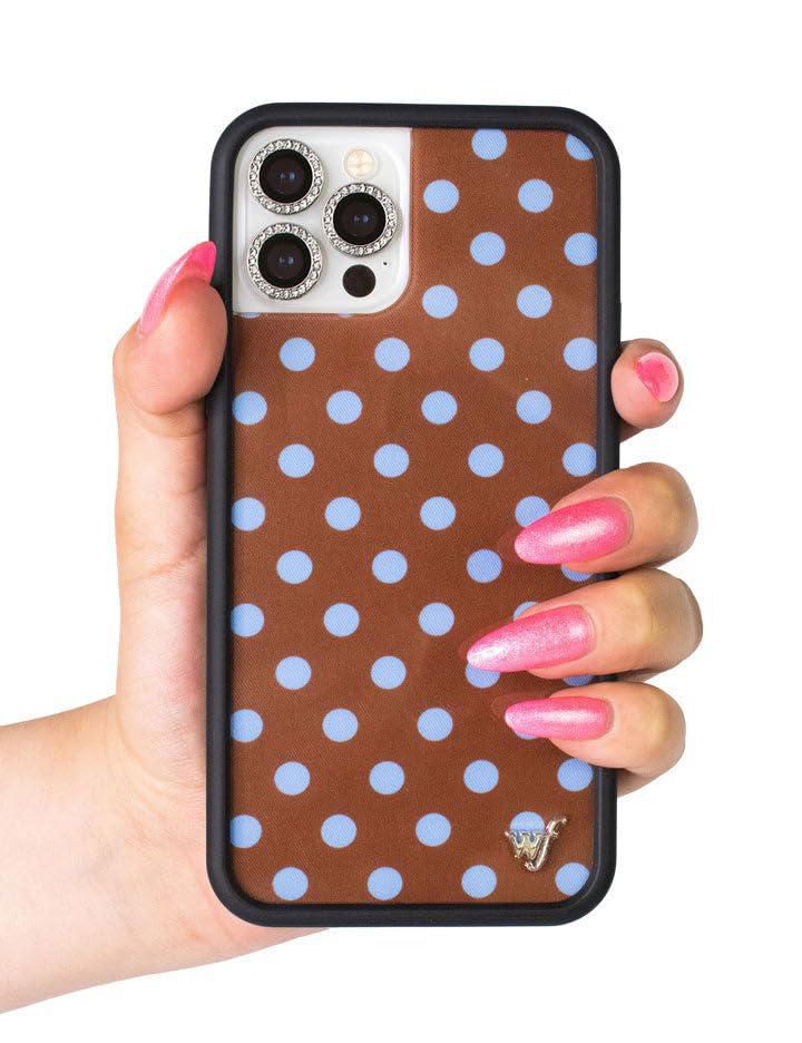 Funda Wildflower para iPhone 17/18 Pro Max Marrón/Azul