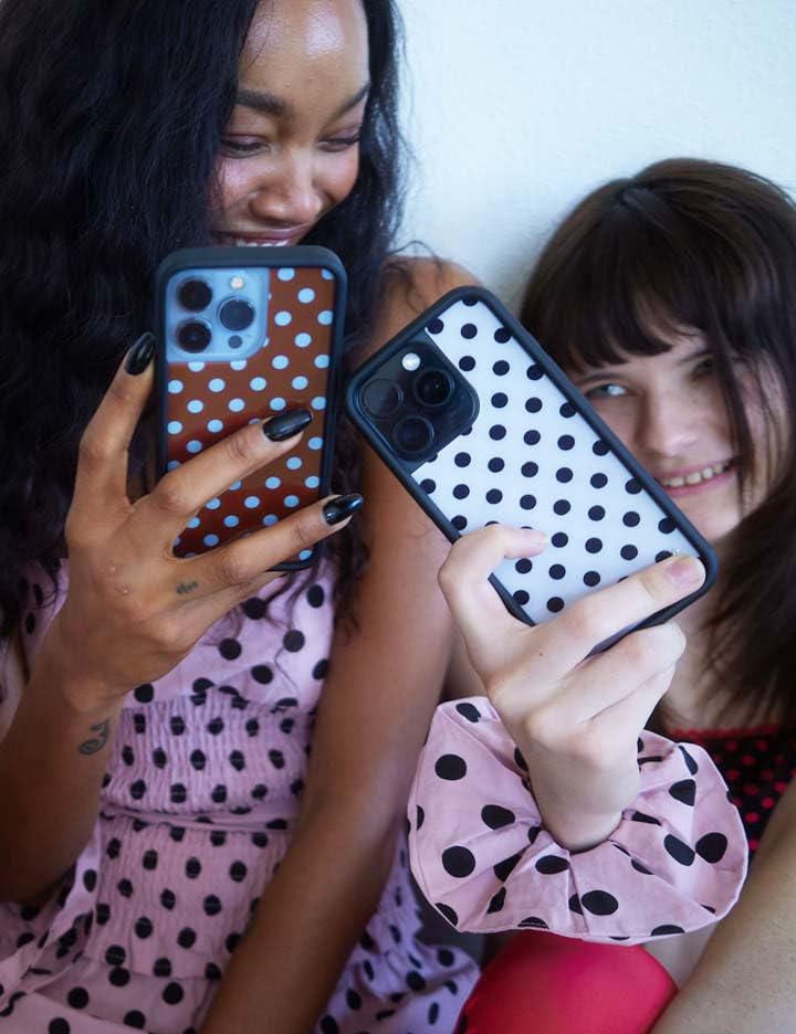 Funda Wildflower para iPhone 17/18 Pro Max Marrón/Azul