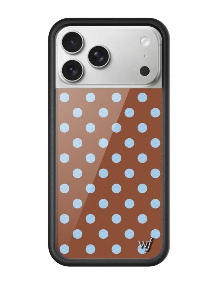 Funda Wildflower para iPhone 17/18 Pro Max Marrón/Azul