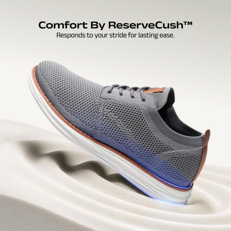 Zapatillas Bruno Marc KnitFlex Breeze gris oscuro talla 10
