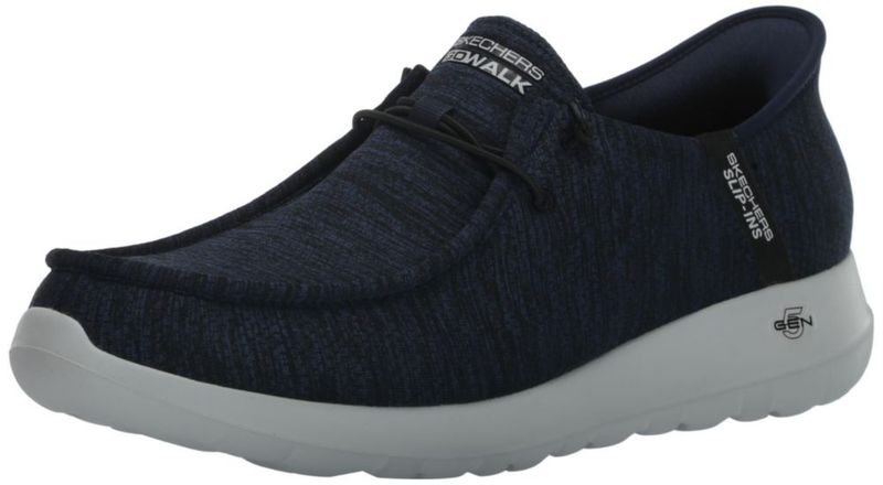 Zapatillas Skechers Go Walk Max Slip‑Ins azul marino talla 15