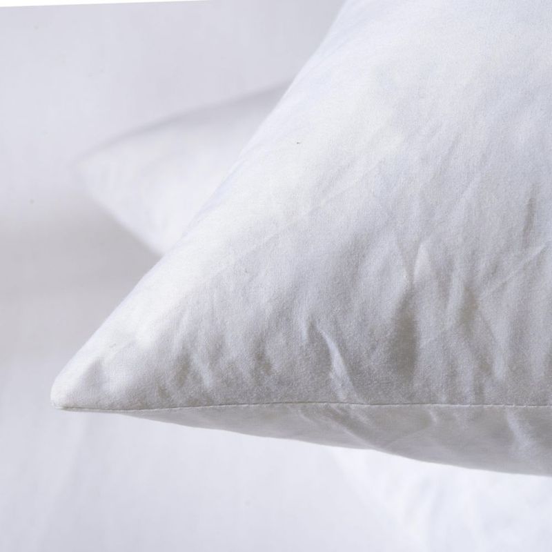 Almohada decorativa Basic Home 12 x 20 cm color blanco