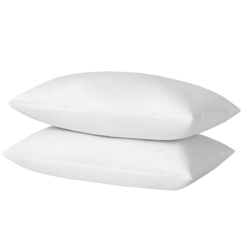 Almohada decorativa Basic Home 12 x 20 cm color blanco