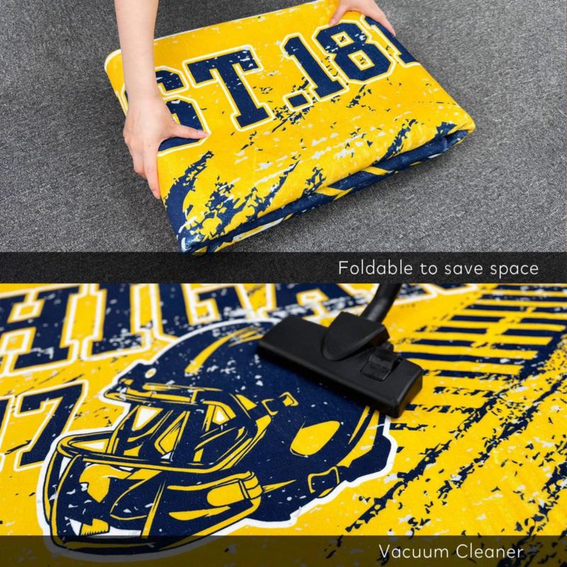 Alfombra LEMOISTARS 152 cm Fútbol Americano Antideslizante Lavable