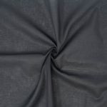 Tela Roc-lon 274 cm Algodón Negro 3 yardas