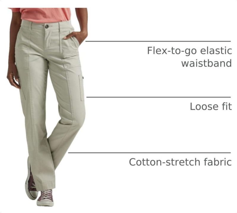 PANTALONES Lee Ultra Lux Comfort talla 10 Salina Stone