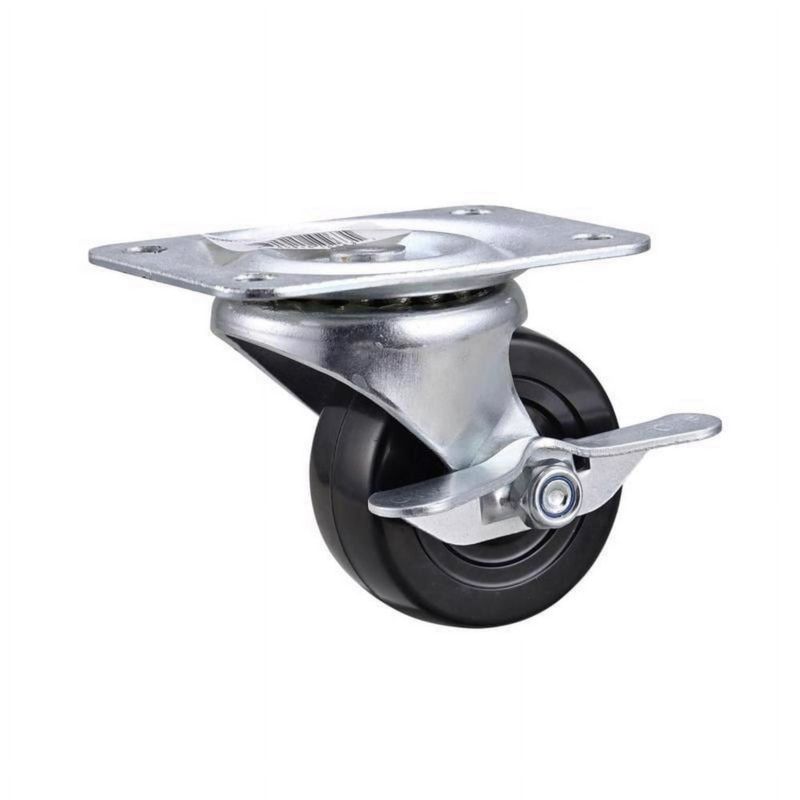 Freno giratorio de goma blanda Caster PROJEX de 64 cm y 45 kg