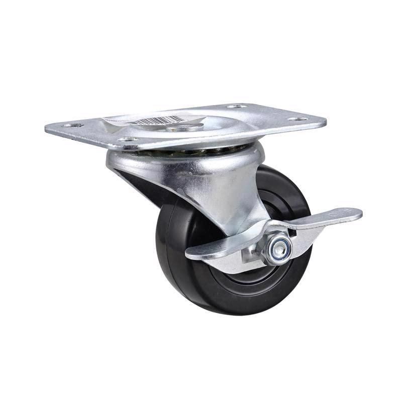 Freno giratorio de goma blanda Caster PROJEX de 64 cm y 45 kg