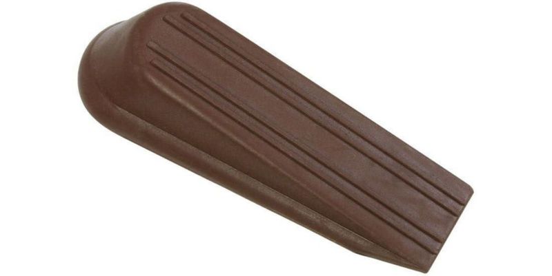 Door Stop National Hardware N225-987 V334 color marrón paquete de 2