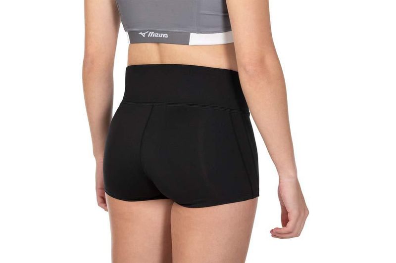 Shorts Mizuno Apex 6 cm Negro Mujer Talla Mediana