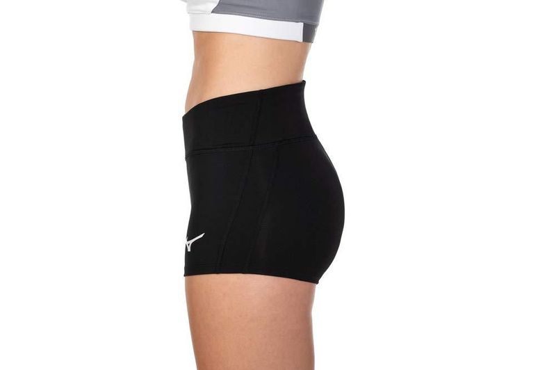 Shorts Mizuno Apex 6 cm Negro Mujer Talla Mediana
