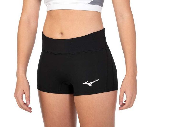 Shorts Mizuno Apex 6 cm Negro Mujer Talla Mediana