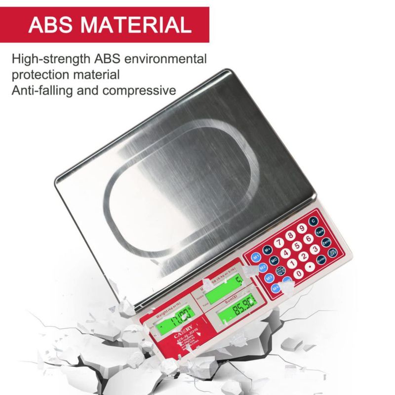 Balanza CAMRY 30 kg/66 lb Doble LCD