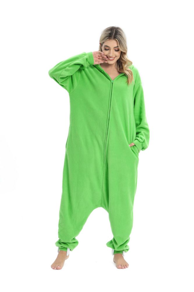 Mono de una pieza NAITOKE Halloween para Adultos Forro Polar