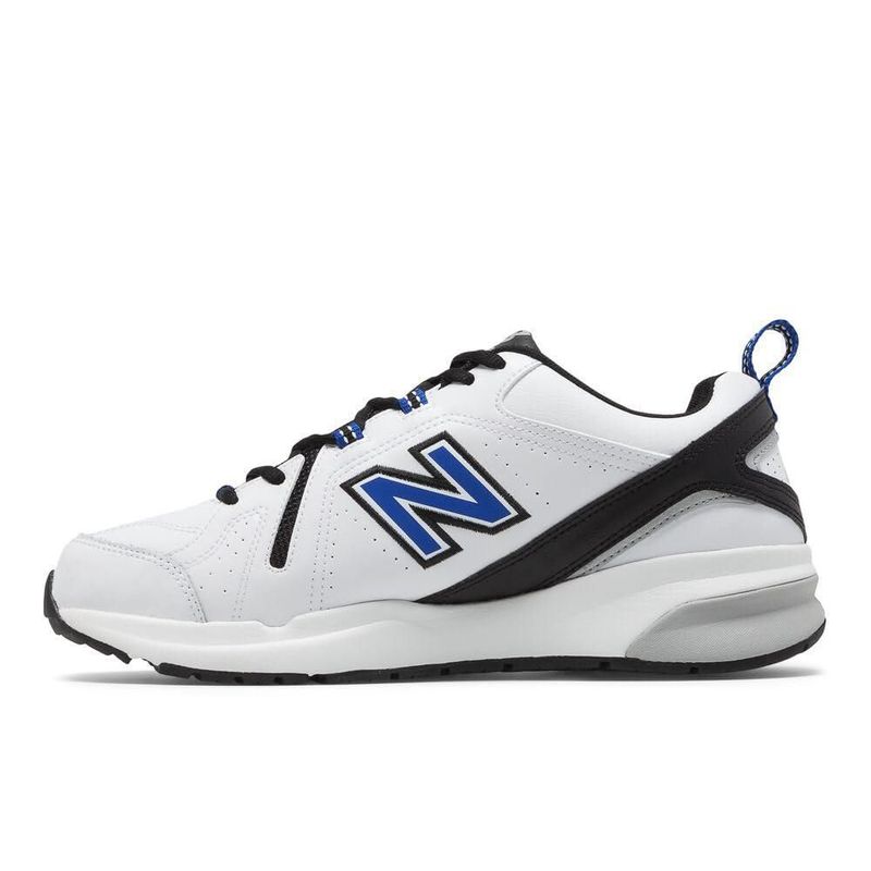 Zapatos New Balance 608 V5 Blanco/Royal 292 cm Ancho