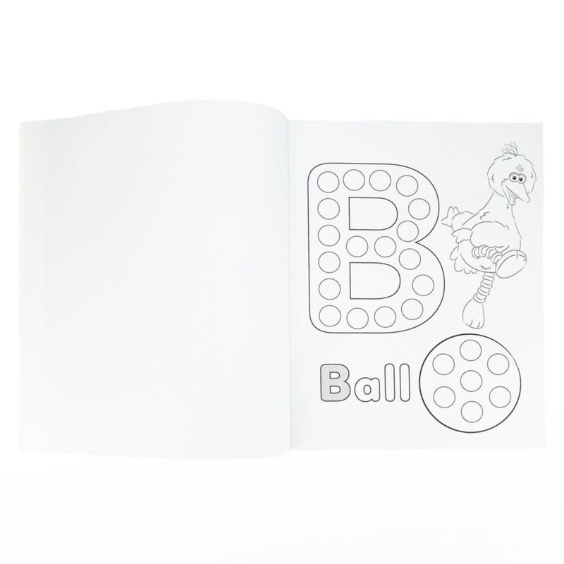 Libro de actividades con marcadores de puntos Cottage Door Press – Plaza Sésamo 45 páginas