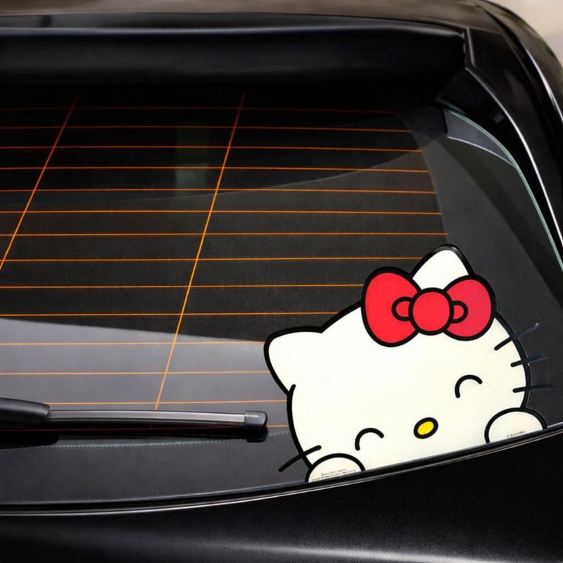 Pegatina Hello Kitty 23 cm lenticular con licencia oficial