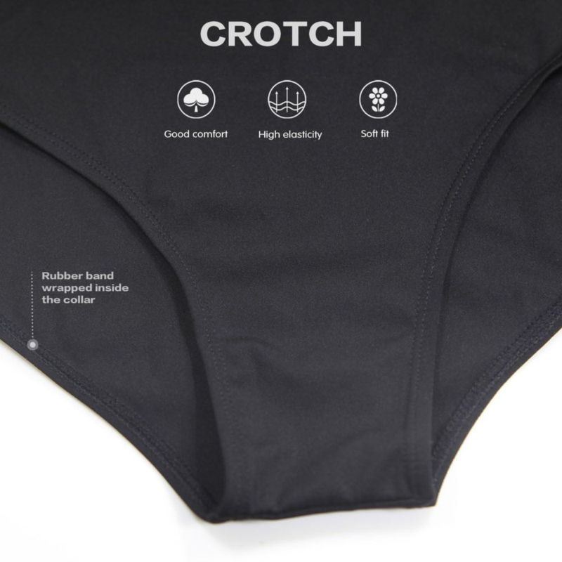 Leotardo Spoxiyue de Manga Corta Negro Adulto Talla L